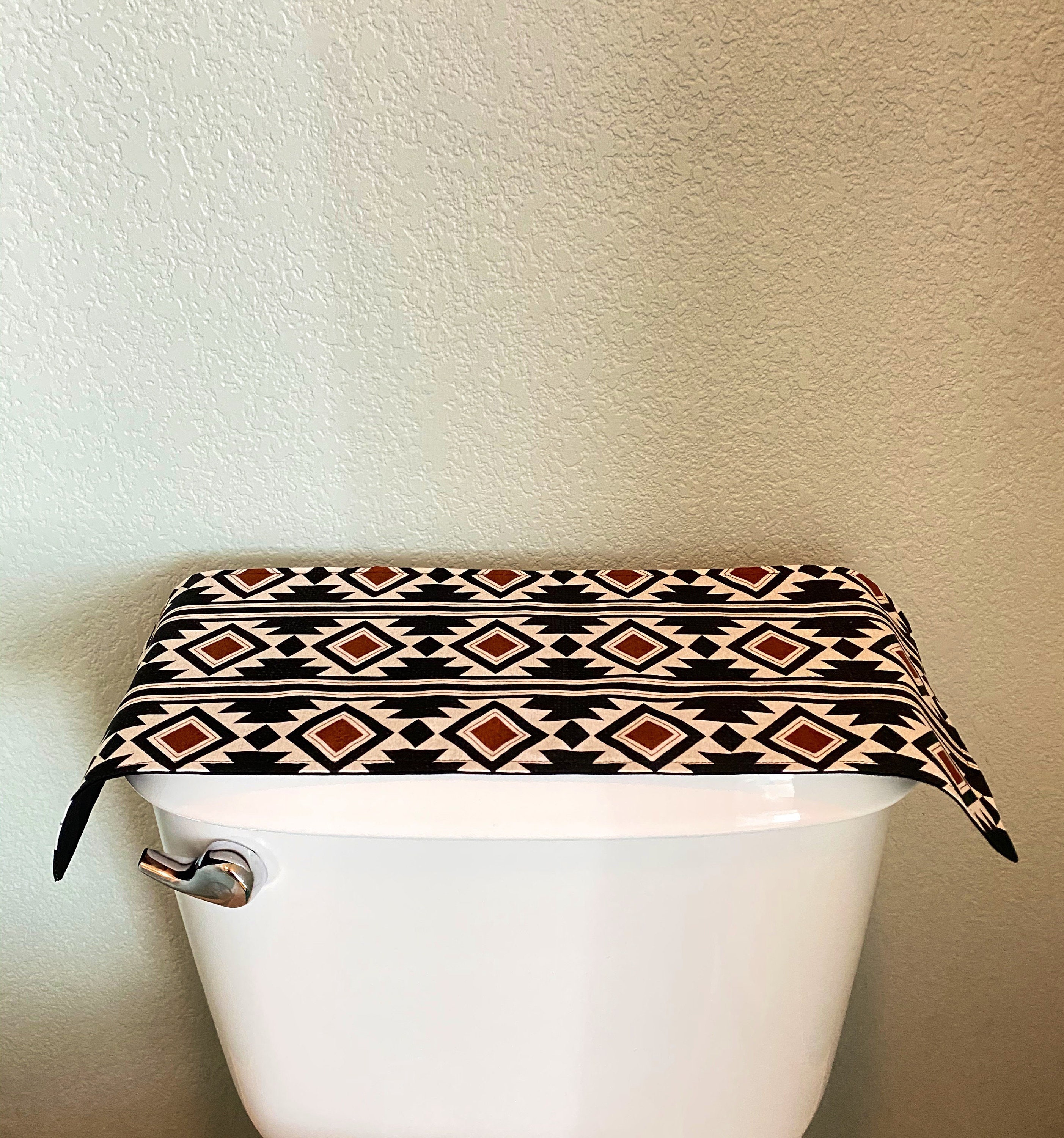 Boho Toilet Tank Runner Small Table Runner Farmhouse Mini Etsy