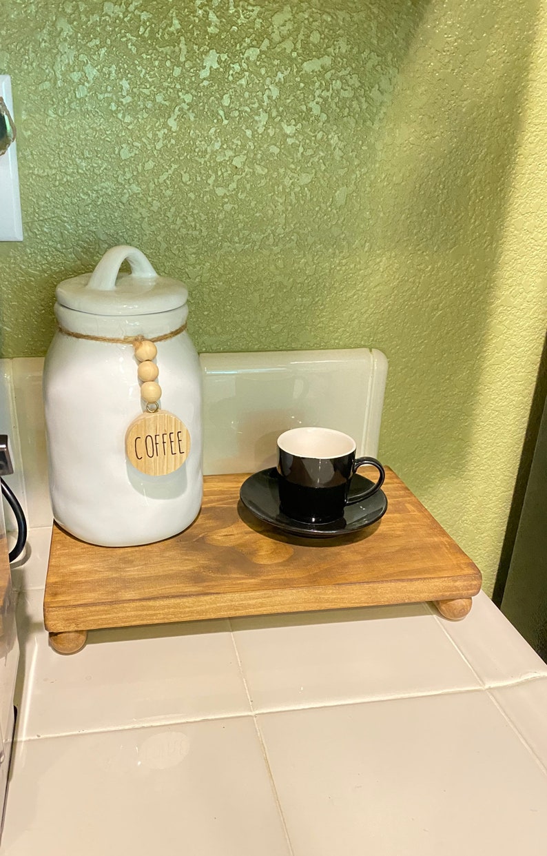 Wooden Riser Stand Rectangular Riser Wood Dish Soap Stand Etsy