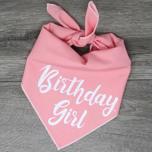 NEW Happy Birthday Dog Bandana Birthday Girl Boy Dog Etsy