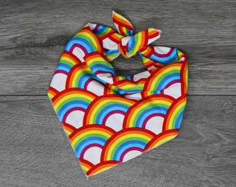 Bandana para perros Rainbow Pride - Para atar - "June"