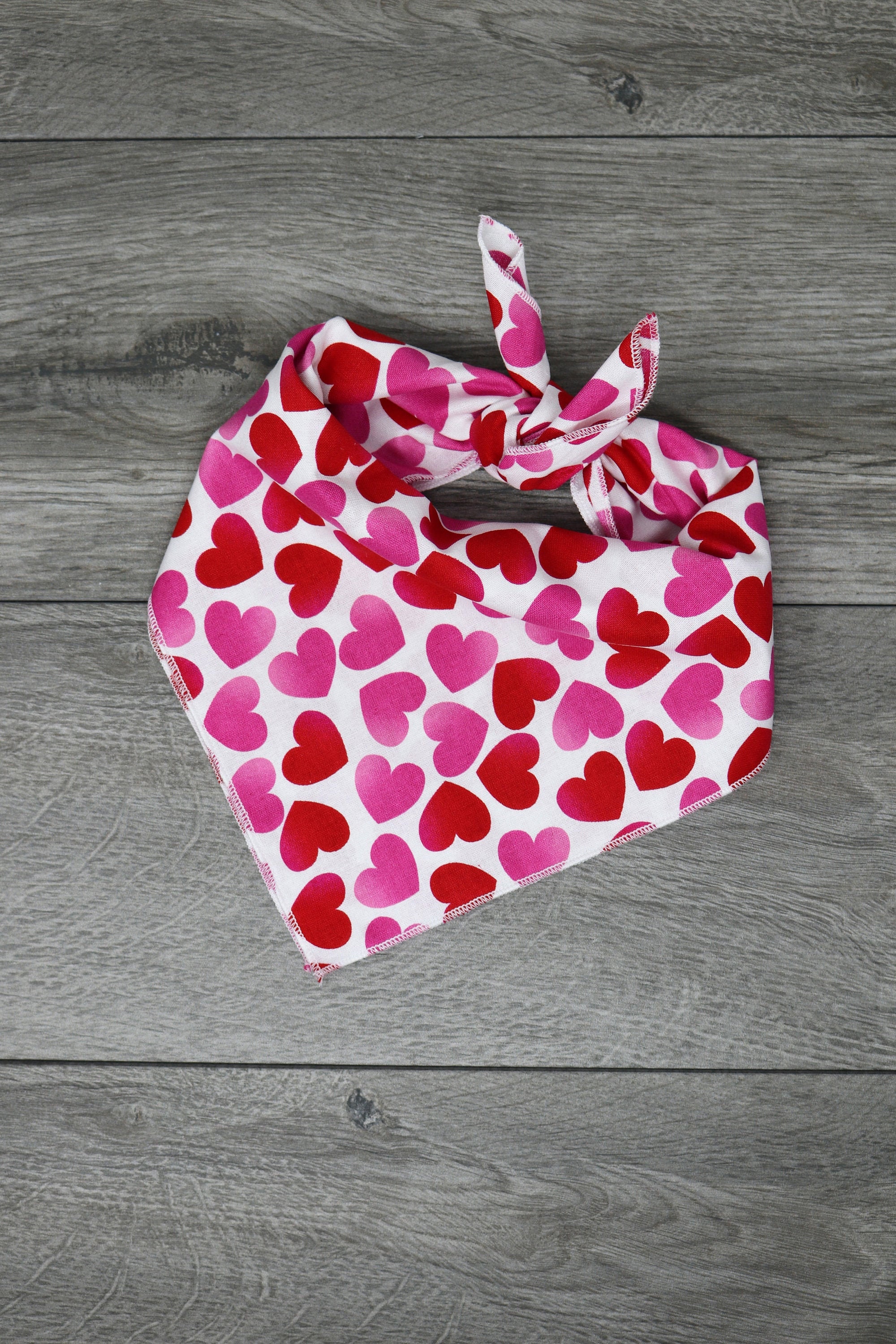 Bandana Pour Chien de La Saint-Valentin - Bandana Cœur Tie On Cupidon