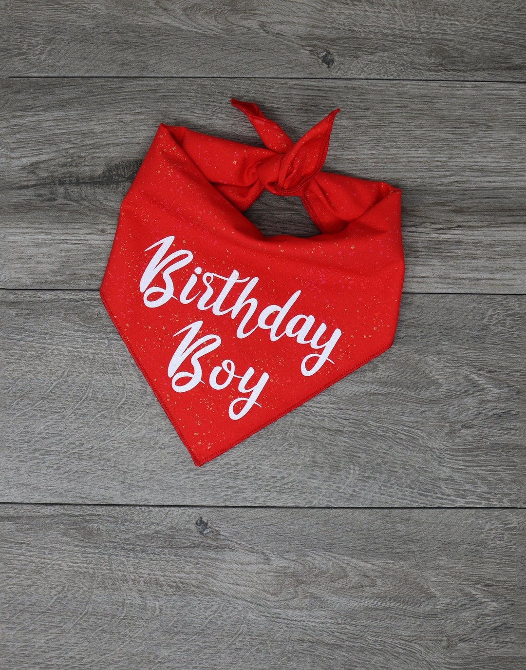 NEW Happy Birthday Dog Bandana Birthday Girl Boy Dog Bandana Tie on