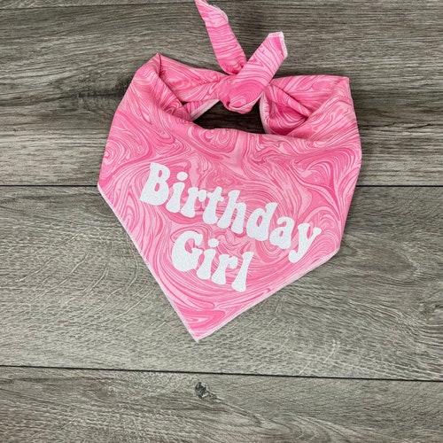 NEW Happy Birthday Dog Bandana Birthday Girl Boy Dog Etsy