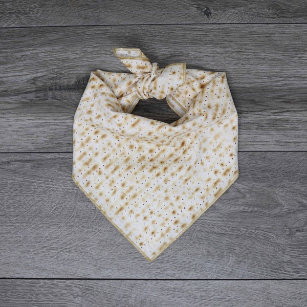 Passover Dog Bandana Gift - Passover Dog Bandana - Matza Dog Bandana