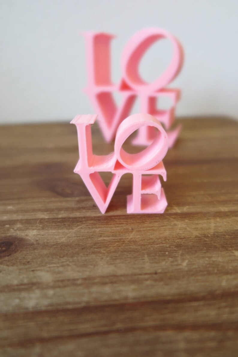 Love Sculpture Romance Valentines Day Decor Valentine Gift Etsy
