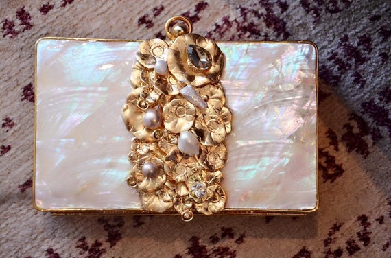 mother of pearl clutch