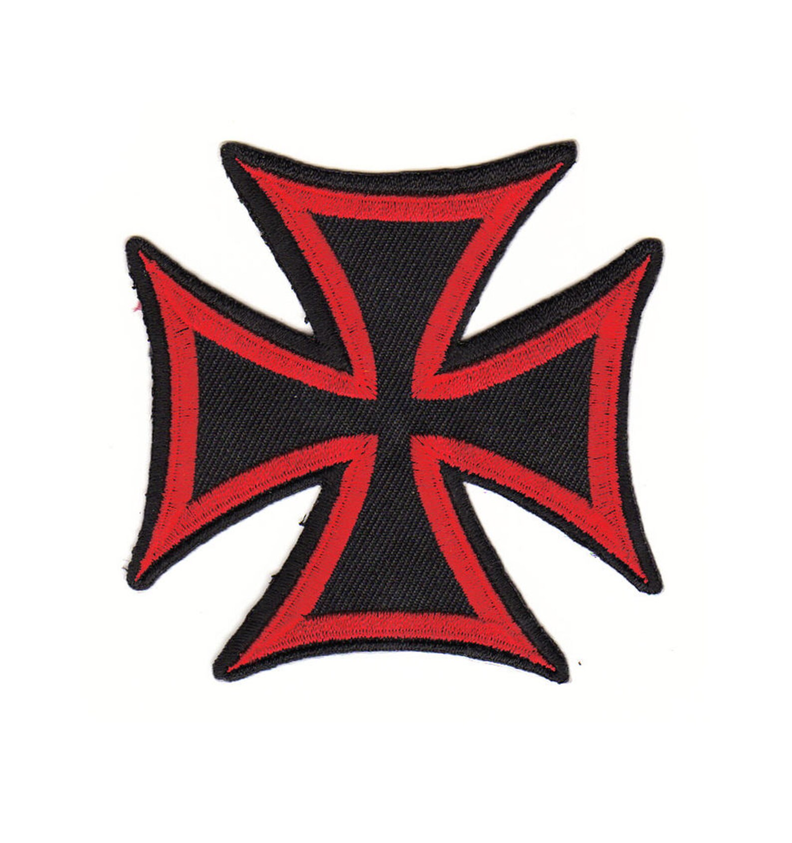 Af14 Iron Cross Patch Biker Tattoo Ironing Application Patch Etsy