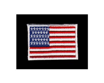 Aufnäher Patch Abzeichen Wappen Amerika Stars & Strips Flagge USA Kutte
