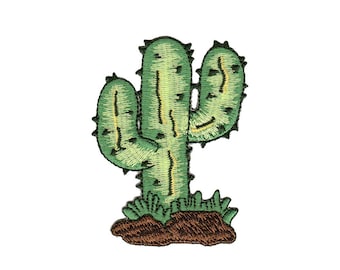 ac62 Cactus Planten Woestijn Patch Strijkapplicatie Patch Formaat 6 x 8 cm