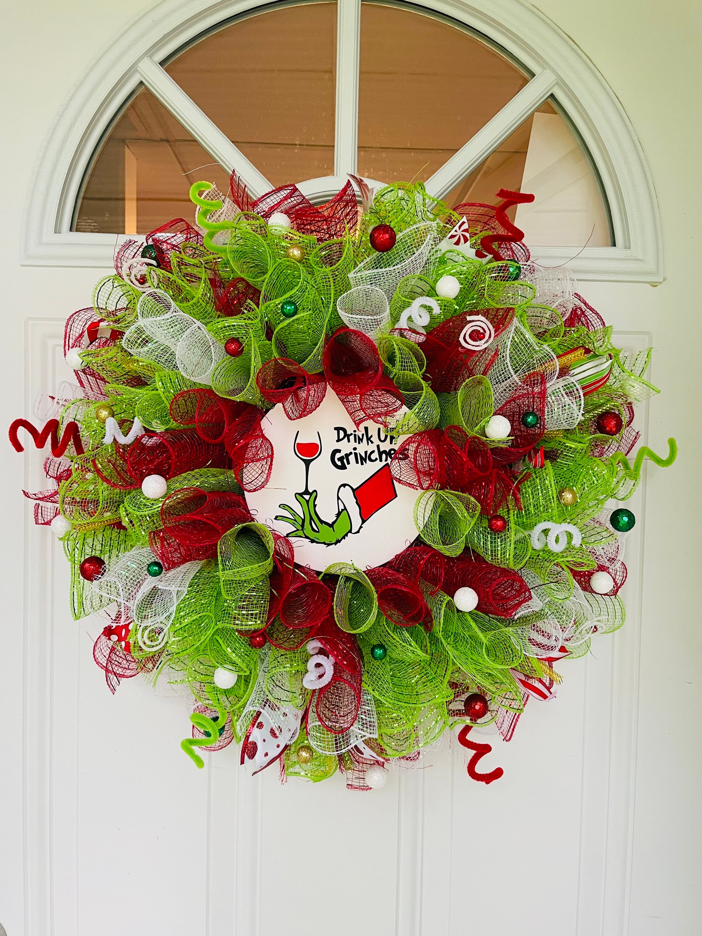 Grinch wreath deals