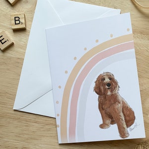 5 Pack of cards - Dog lover blank Card, variety birthday dog cards, eco friendly packaging
