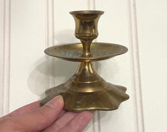 Brass Candlestick Holder