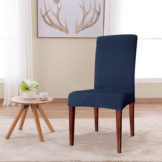 Enova Home Elegant Knitting Jacquard Box Cushion Dining Chair
