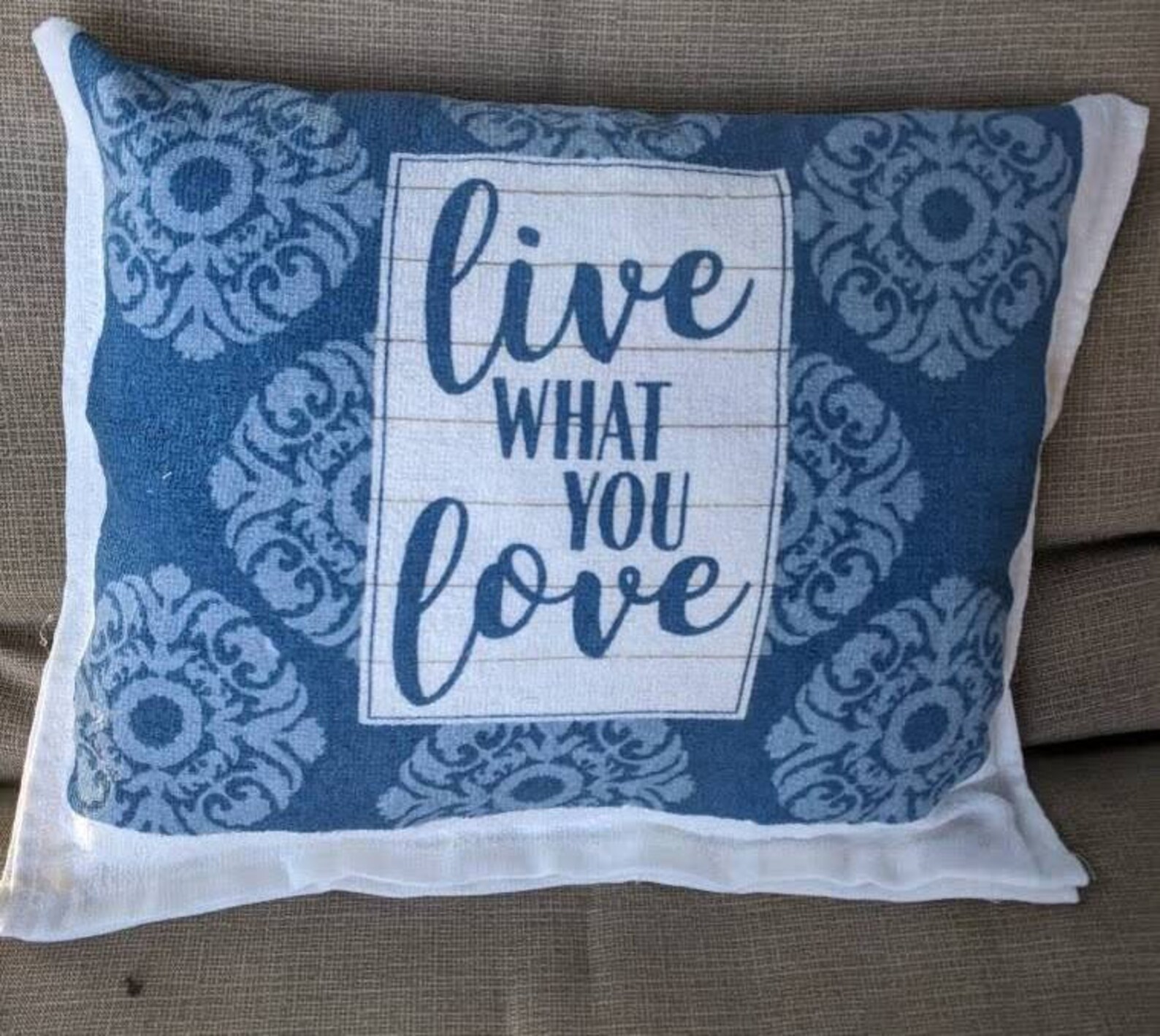 Decorative pillows with sayings on them. Etsy