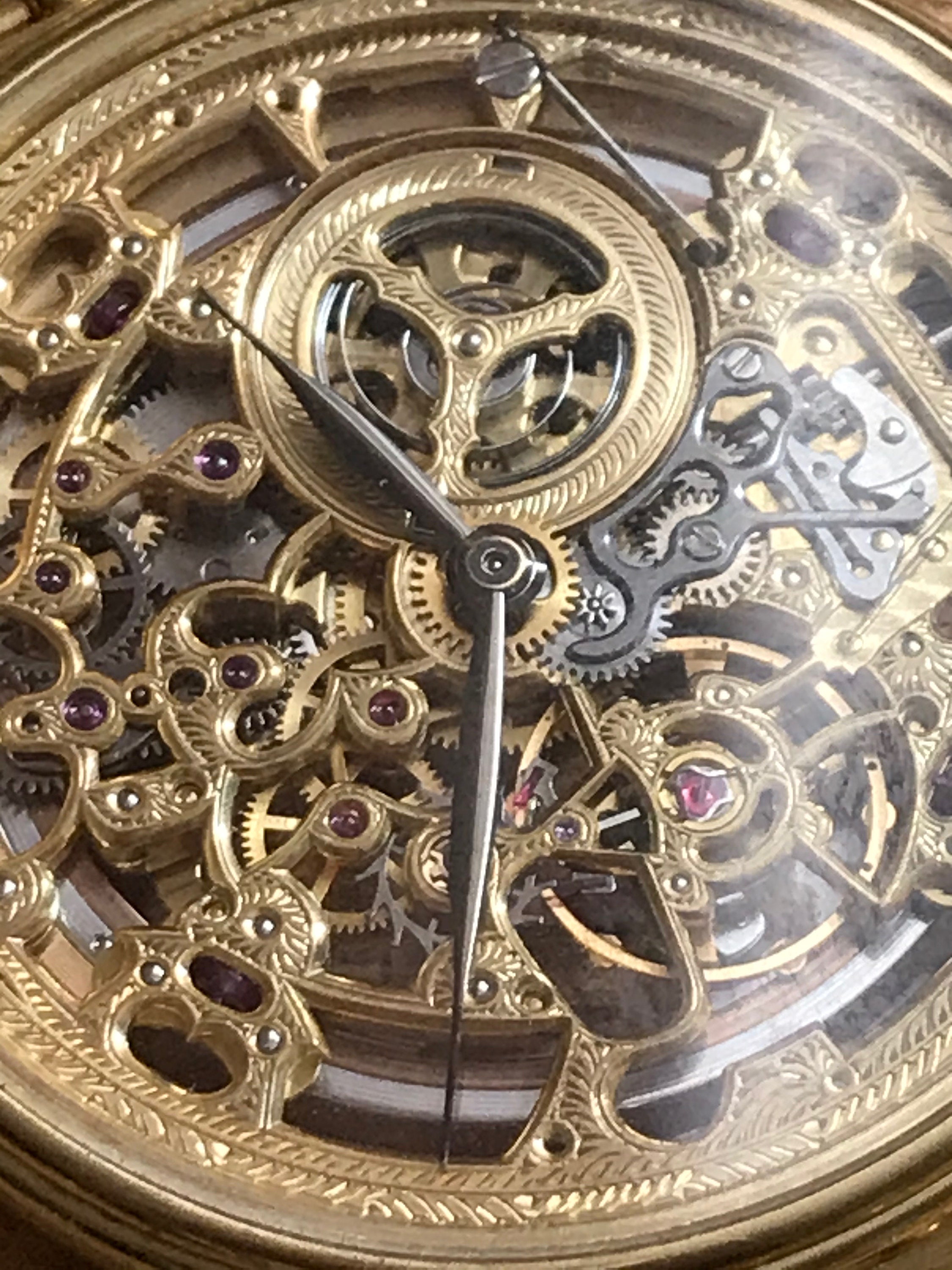 piguet skeleton watch