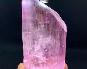 Fluorescent Pink Kunzite Crystal, Afghanistan(225 Grams)