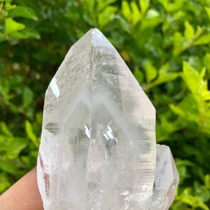 Natural Phantom Quartz twin Crystal from Shigar Mine Skardu Pakistan/ 231 gram
