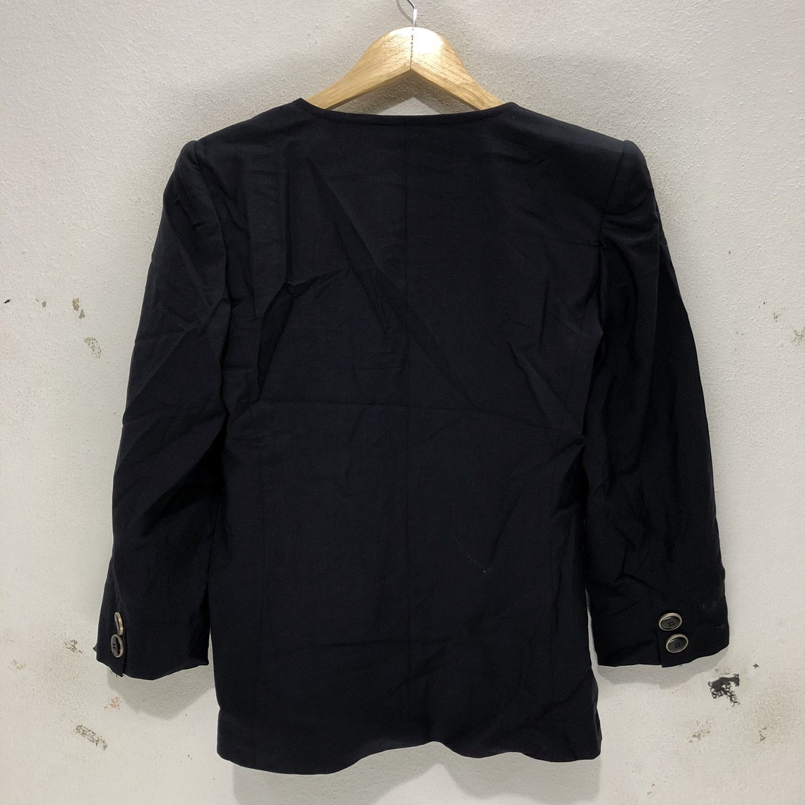 ysl blue blazer