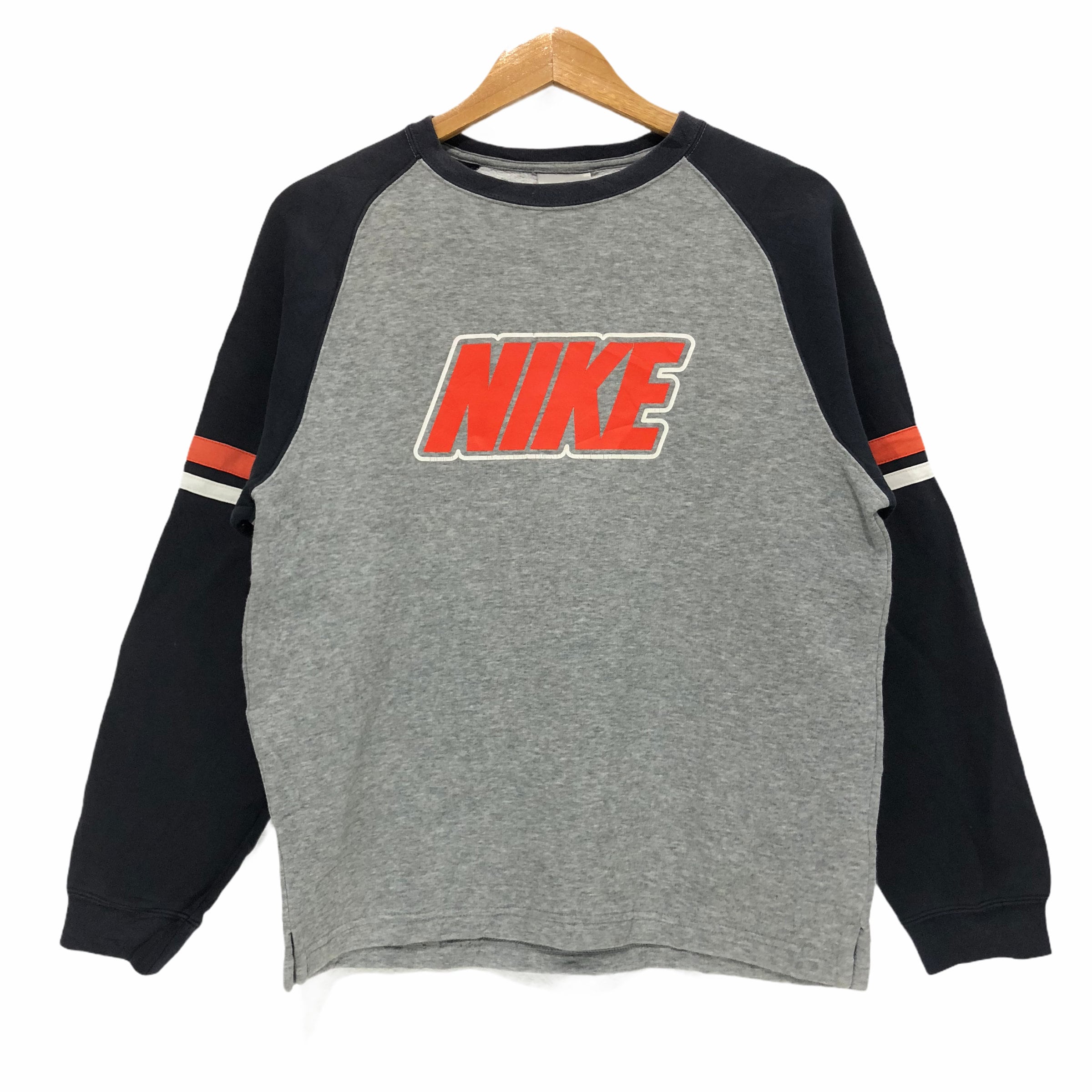 Vintage nike spell out crewneck Clearance