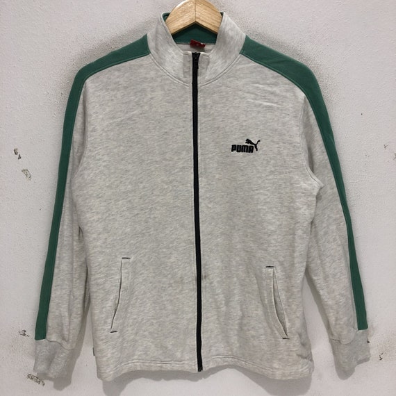 puma zip up sweater