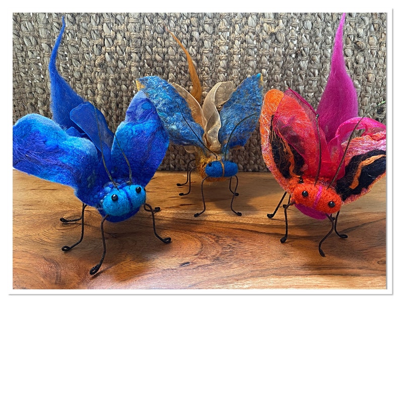 Needle felted bug Needle felted insect Etsy