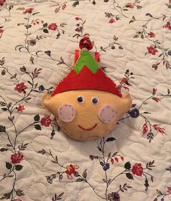 Elf Christmas Tree Decoration  Etsy