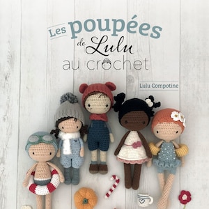 LIVRE Les poupées de Lulu au crochet image 1