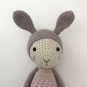 Tutoriel PDF en Français/English/Deutsch, lapin et mouton au crochet, Patron crochet amigurumi, Explications modèle au crochet image 4