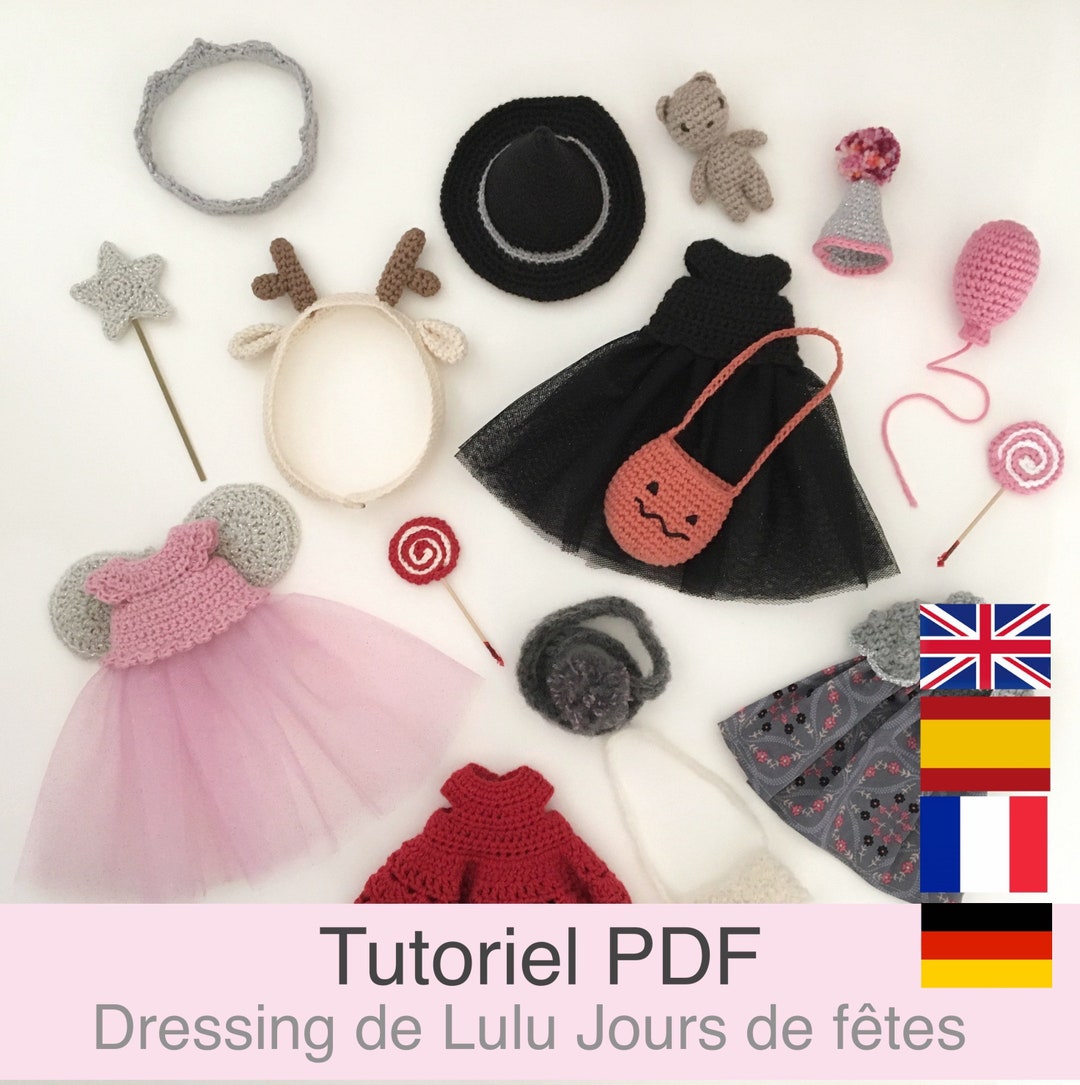 Tutoriel PDF En Français/english/español/deutsch Dressing De Etsy Hong Kong