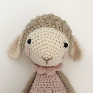 Tutoriel PDF en Français/English/Deutsch, lapin et mouton au crochet, Patron crochet amigurumi, Explications modèle au crochet image 3