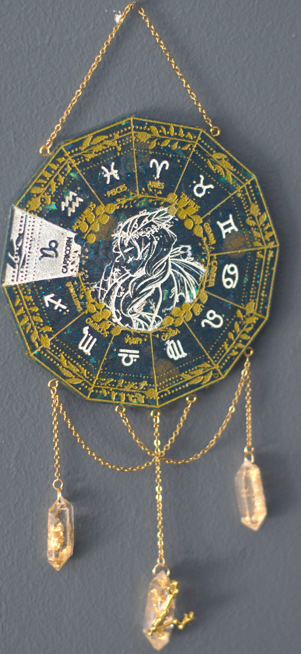 Zodiac wall decoration decorative suspension horoscope Etsy