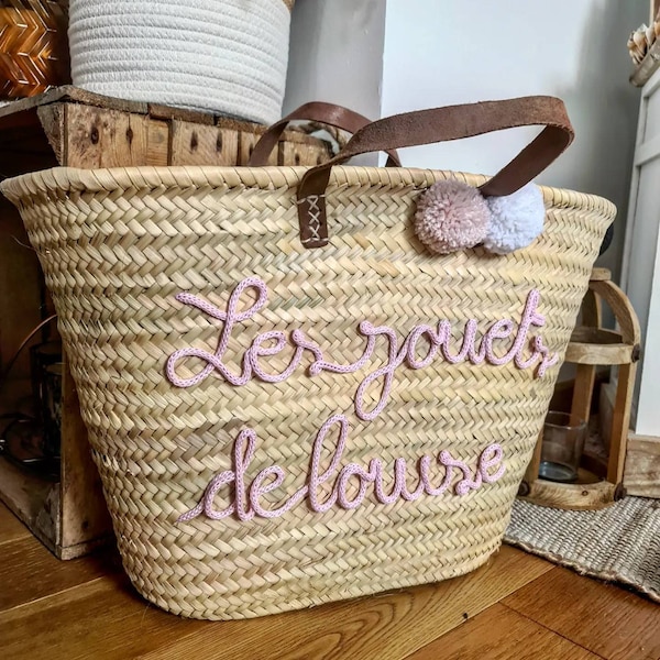 Grand panier personnalisé