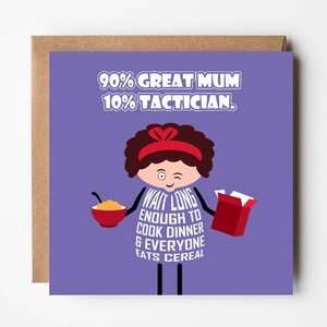 Tarjeta divertida y linda para mamás / Tarjeta de cumpleaños para mamá / Tarjeta del Día de la Madre / Tarjeta divertida para padres / Tarjeta divertida para mamás amigas / Diseñado por Versed Aid