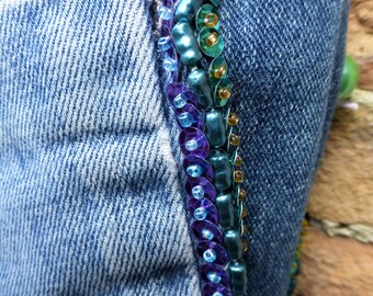 Spijkergoede bag with sequins