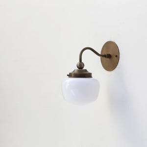 Wall Sconce light, Modern brass light, Bathroom vanity Light, Minimal Sconce Light