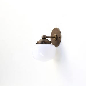 Wall Sconce light, Modern brass light, Bathroom vanity Light, Minimal Sconce Light
