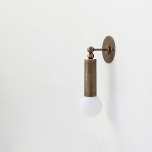 Wall sconce light, Brass wall sconce light, Bathroom Vanity Light, No. PPQ4