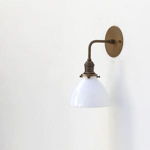 Wall Sconce light, Modern brass light, Bathroom vanity Light, Minimal Sconce Light