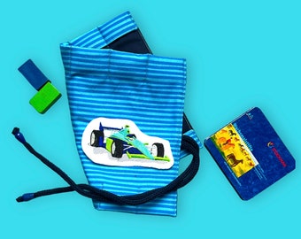 "Racing car" pencil case for Waldorf students*