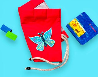 Pencil case "Butterfly" for Waldorf students*