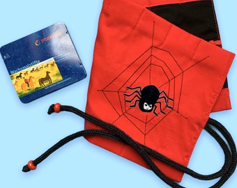 Pencil case "Spider" for Waldorf pupils*