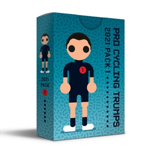 Pro Cycling Trumps 2021 MEN PACK 1