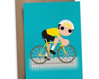 Daddy Merckx Greetings Card