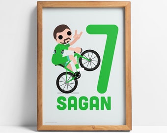 Peter Sagan 7 stampe Giclée