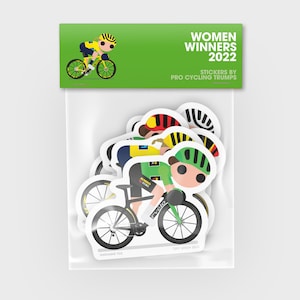 Pro Cycling Sticker Pack - Women Winners 2022