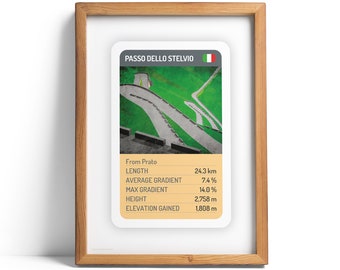 Stelvio A4 Giclée print