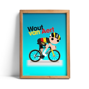 Wout van Aert 2021 Giclée print