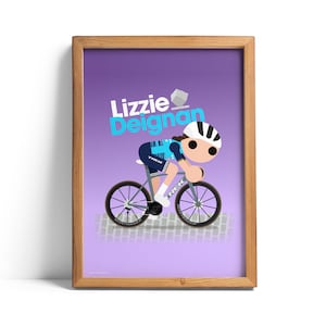 Lizzie Deignan Giclée print