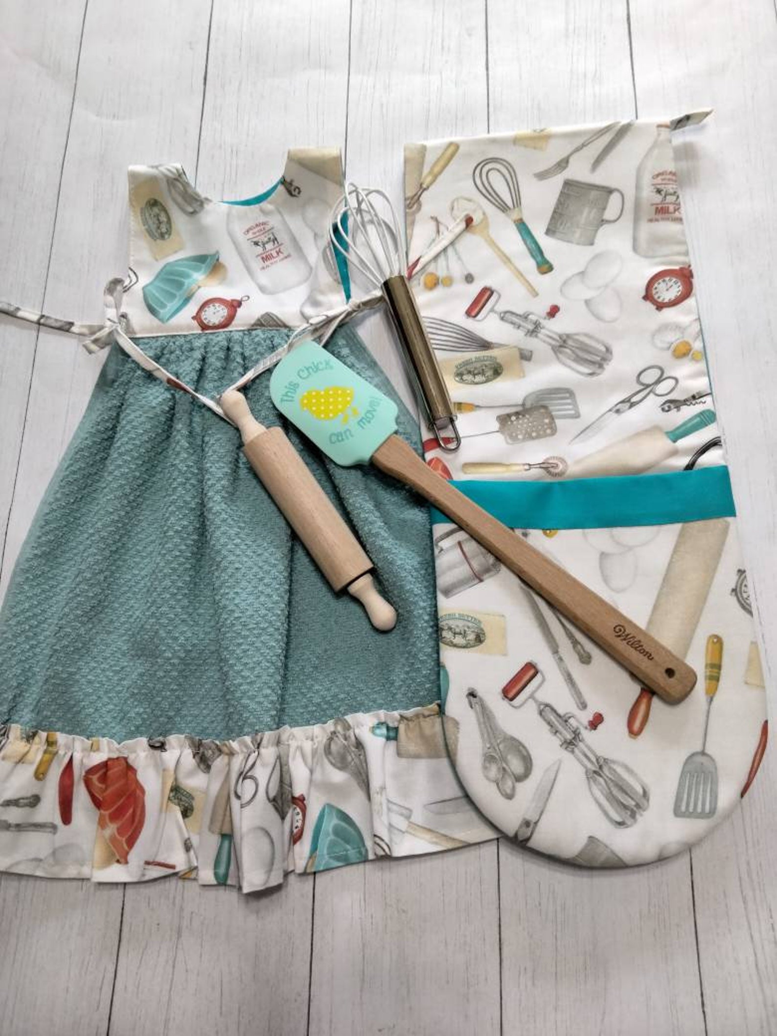 All Things Baking Kitchen Towel Set - Etsy