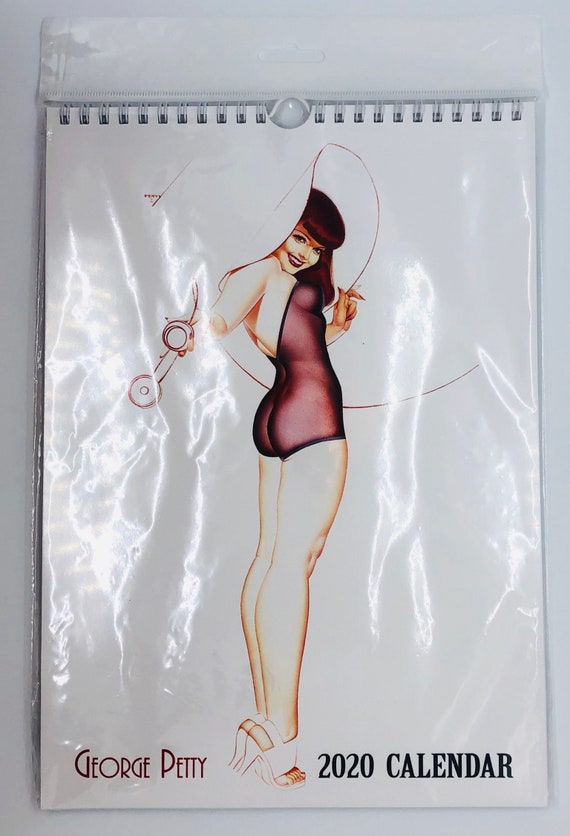 PIN UP GIRL Art GIL ELVGREN 2020 Wall CALENDAR 16 MONTH Sealed NEW